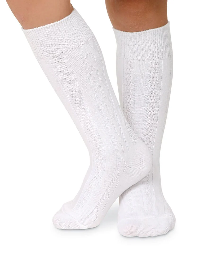 Classic Cable Knit Knee High Socks (Infant/Toddler/Little Kid/Big Kid) - Image 2