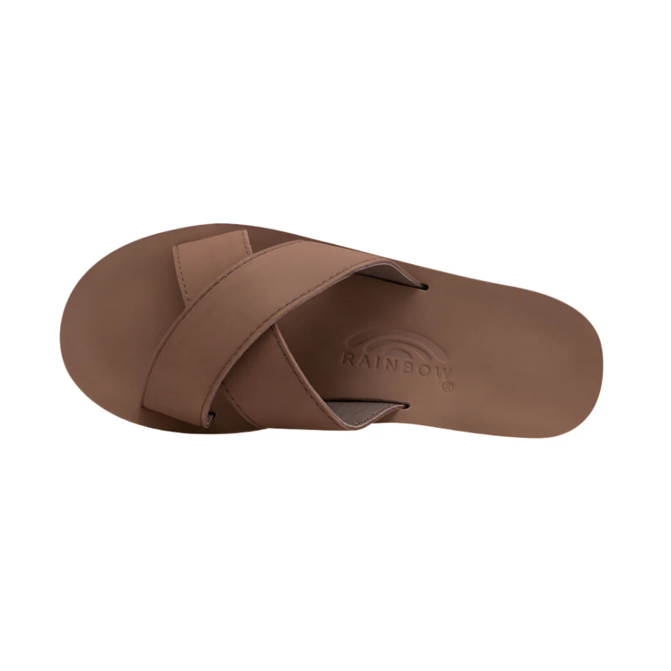 Women's Single Layer Arch Cross Strap Slide - Image 2