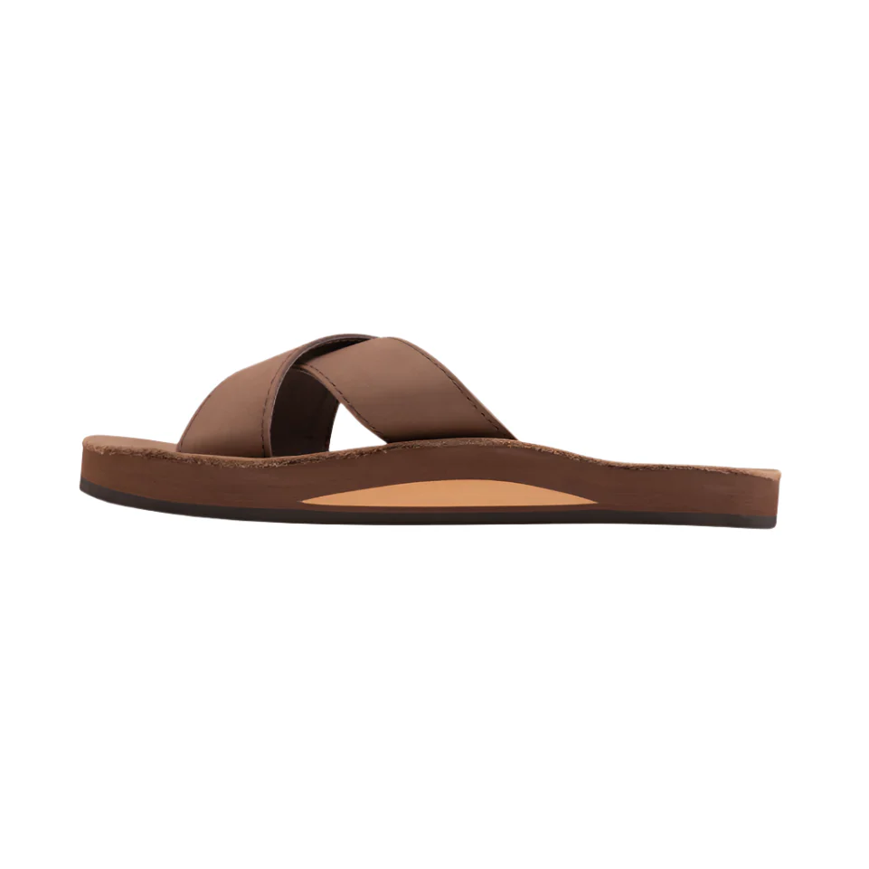 Women's Single Layer Arch Cross Strap Slide - Image 3