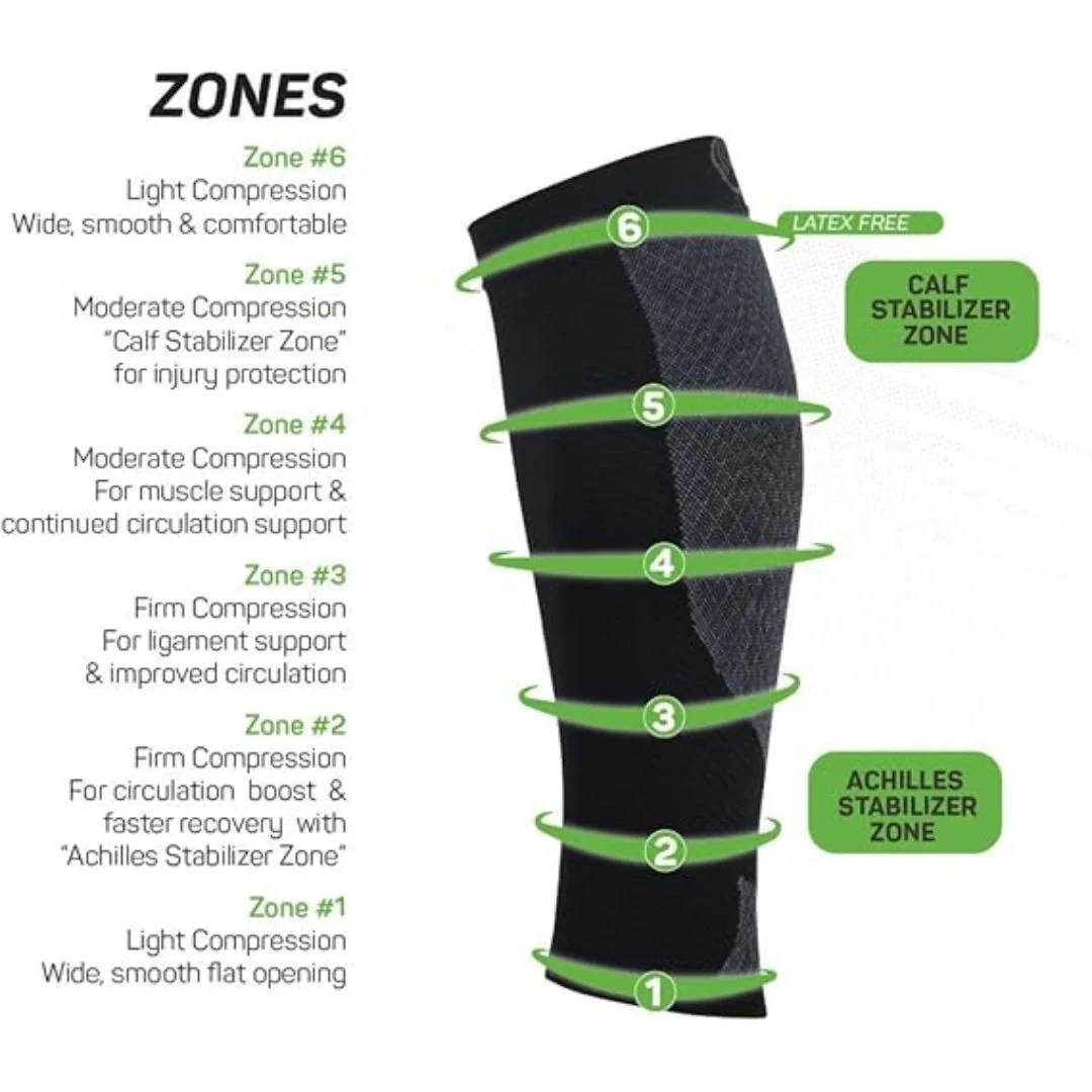 CS6 Performance Calf Compression Sleeves - Image 2