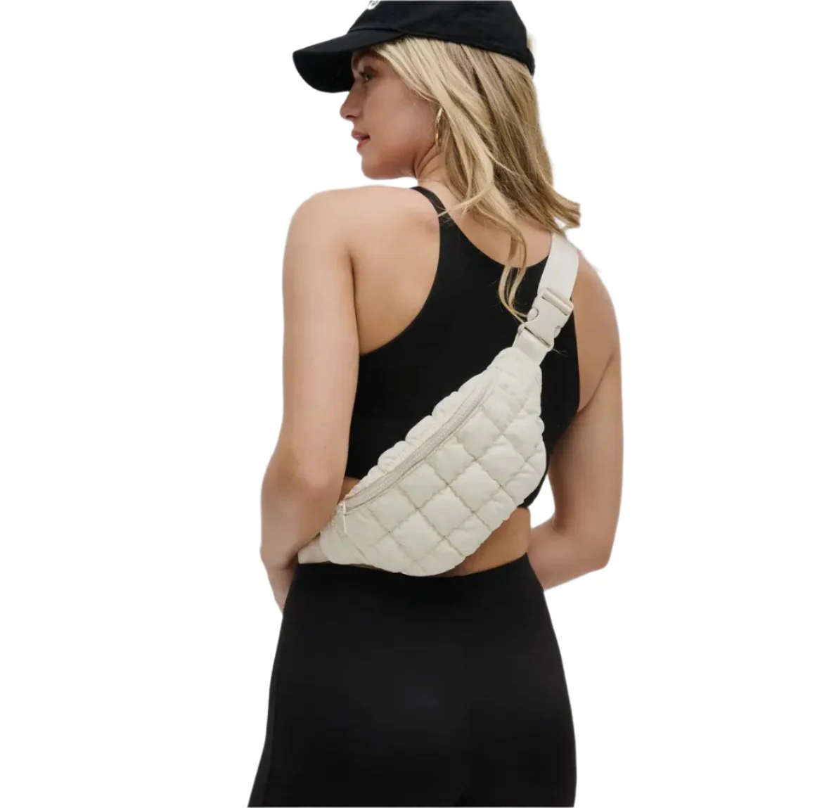 Resurgence Quilted Puffer Belt Bag - Image 27