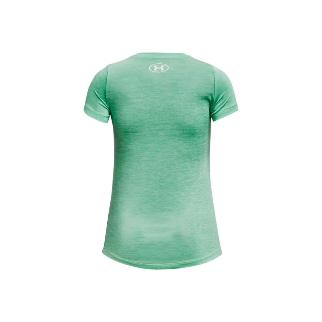 Girls' Tech Twist Arch Big Logo Short Sleeve - Image 4