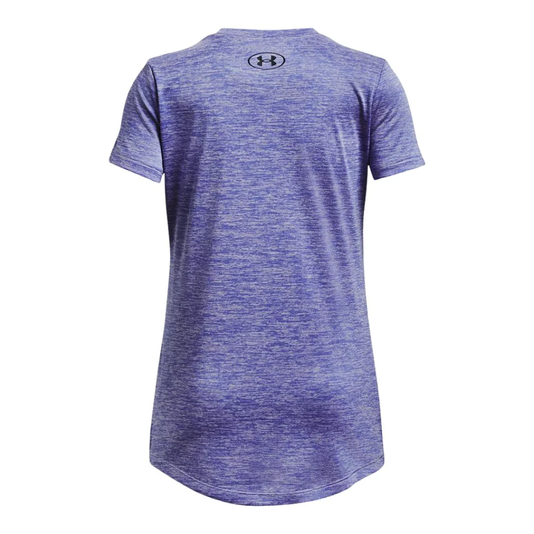 Girls' Tech Twist Arch Big Logo Short Sleeve - Image 6